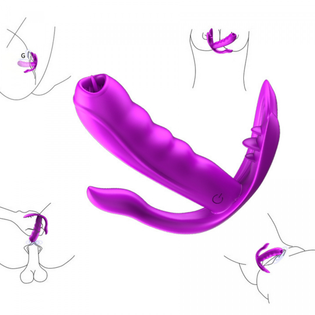 wibrator do majtek i łechtaczki ogrzewany pilot